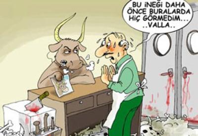 Mahkumlara domuz eti yedirdiler!