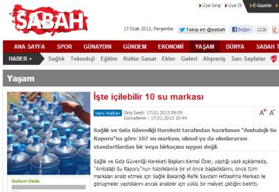 Sabah bu haberi neden kaldırdı?